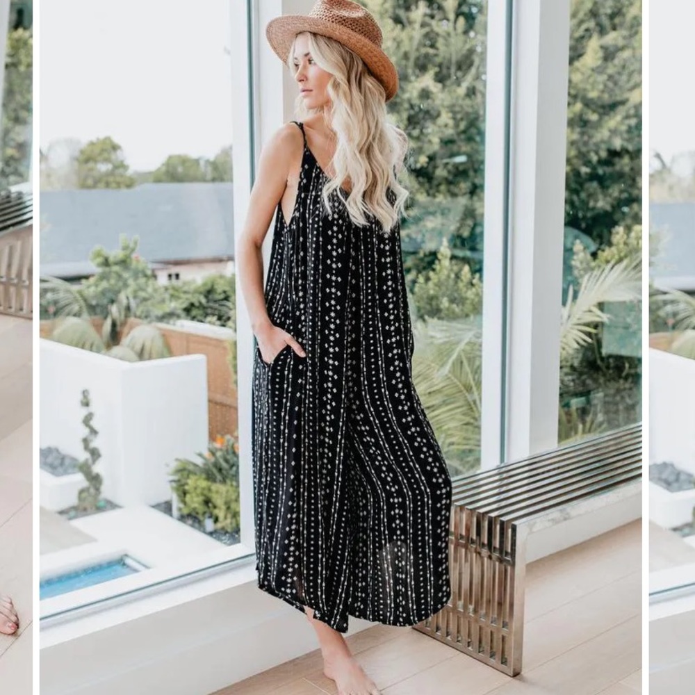 Vici black jumpsuit